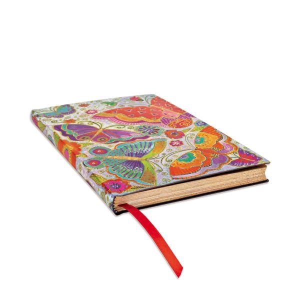 Lined Midi Notebook - Flutterbyes - Laurel Burch Studios