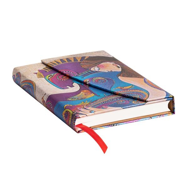 Maria and Mares Mini Journal - Lined - Laurel Burch Studios