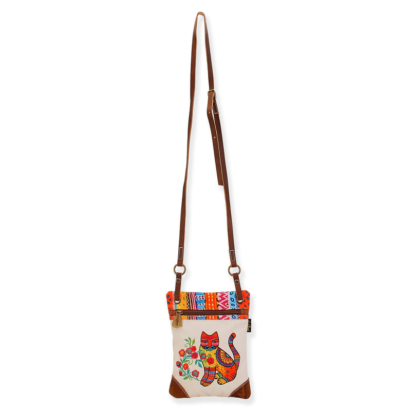 Laurel Burch pattern | Laurel burch, Leather satchel bag, Bags