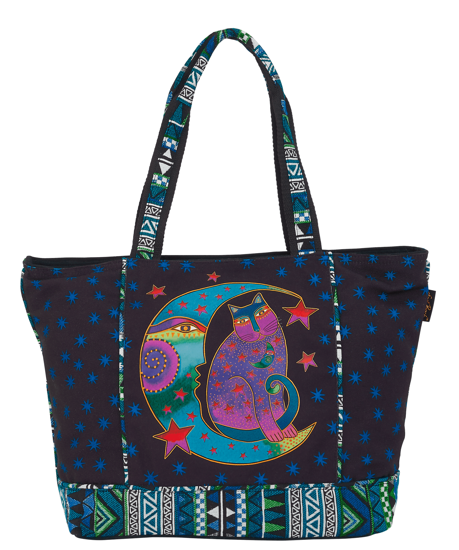 Laurel burch selling zipper closure tote bags set of 5