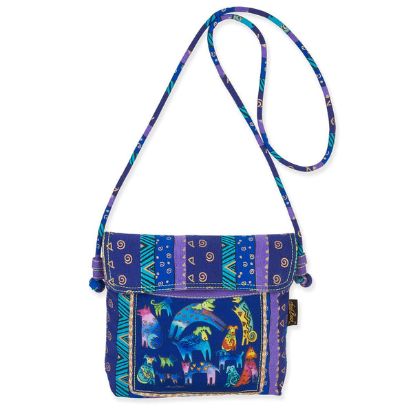 Mythical Dogs Crossbody - Laurel Burch Studios