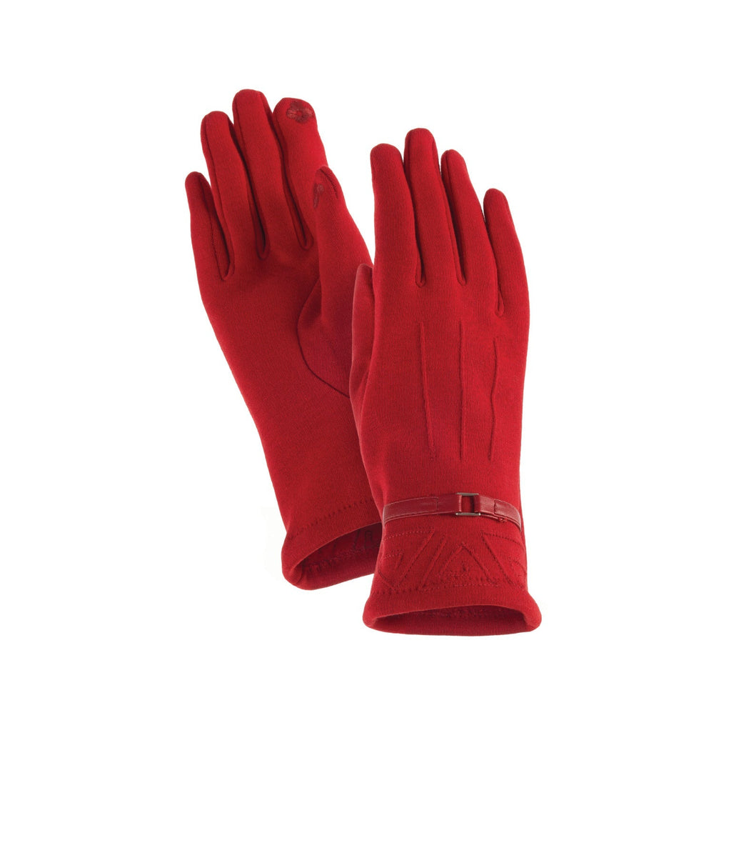 Pop Stitch Touchscreen Gloves Red – Laurel Burch Studios