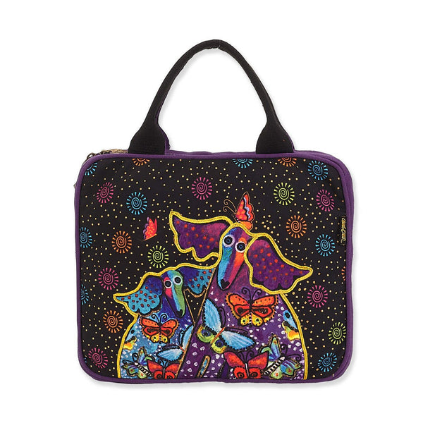 Pups & Papillons Cosmetic Carryall - Laurel Burch Studios