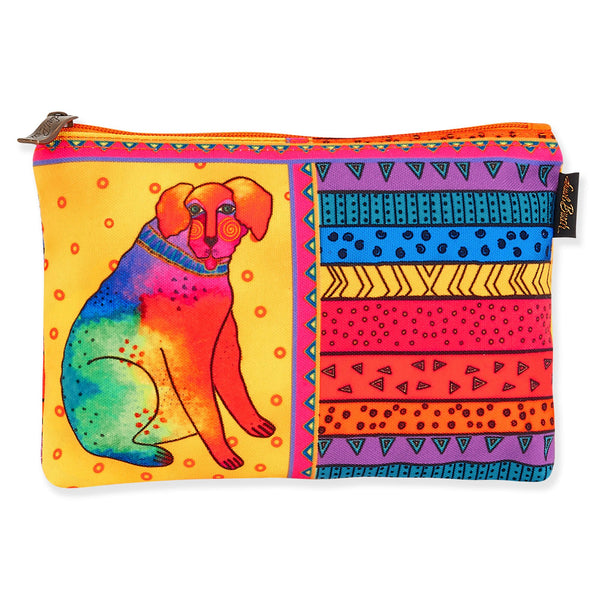 Rainbow Dog Cosmetic Bag - Laurel Burch Studios
