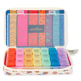 Sierra Cats Morn-Noon-Eve 7-Day Pill Organizer - Laurel Burch Studios