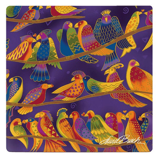 Songbirds Coaster - Single - Laurel Burch Studios