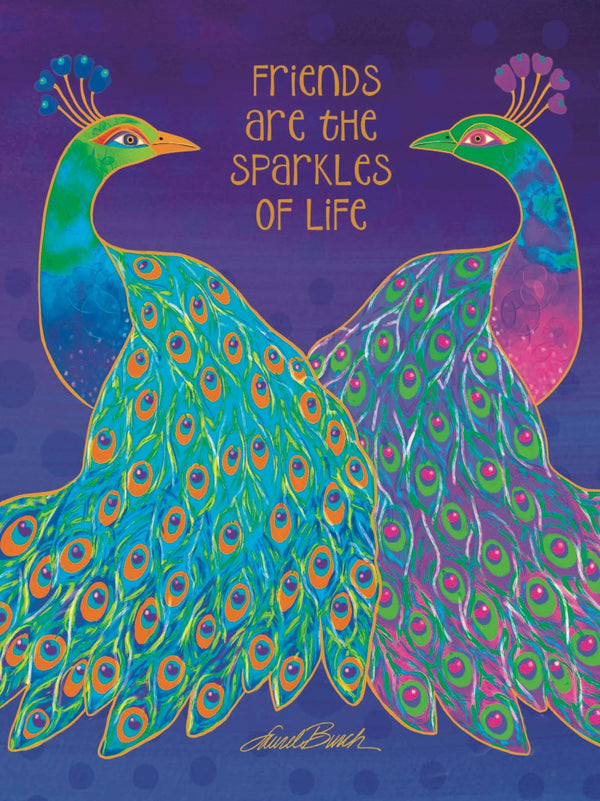 Sparkles of Life Friendship Card - Single - Laurel Burch Studios