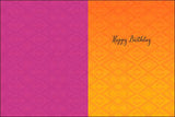 Wild Wonderful Heart Birthday Card - Single - Laurel Burch Studios