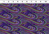 Fiesta Horses Tails By-The-Yard - Dark Purple